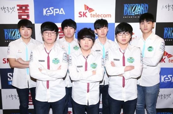 사진=Jin Air Greenwings 선수들. 한국e스포츠협회 제공