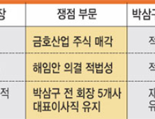 박찬구 “법적대응 나서겠다”…금호, 끝내 법정 가나