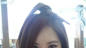 “단발에 이어 유니콘?” 소녀시대 서현, 깜찍 셀카 공개