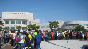 민주평통 사하구협의회, 평화통일기원 을숙도 걷기