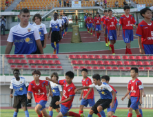 동국제약, 한국 유소년축구 상비군에 물품 후원