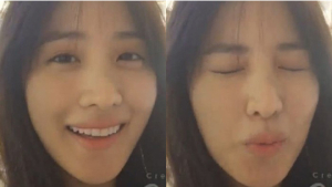 ‘어벤져스2’ 수현 “천만 돌파 감사합니다” 깜찍 뽀뽀 인사