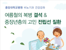 [6월 건강강좌] 중앙대병원, 10일 결석과 전립선질환