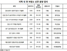 지역의 첫 대형 브랜드 아파트… 프리미엄 쑥!