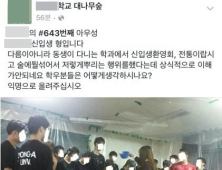 “액땜한다”며 후배에게 오물 막걸리 뿌려…기막힌 대학 신입생환영회