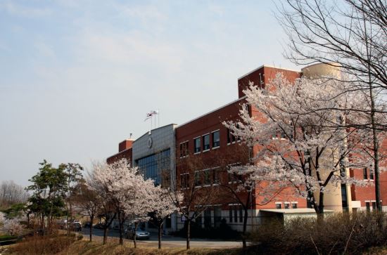 경북도립대학교 전경.