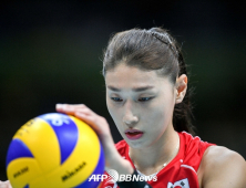 [포토] 김연경 ‘이번 서브는 신중하게’