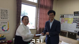 이석문 제주교육감, 추석앞두고 사회복지시설 위문