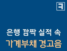 [카드뉴스] 은행 깜짝 실적 속 가계부채 경고음