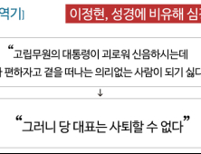 [돌려돌려 번역기] 이정현 “뱀처럼 간교한 최순실…박 대통령도 피해자”