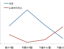 겨울철, 노로바이러스 식중독 주의…12월~2월 집중