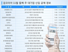 11월 둘째주 신입 채용… 웅진씽크빅·IBK연금보험·에어부산 등