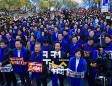 3野당, 서울 도심나와 ‘박근혜·최순실’ 규탄…퇴진 운동벌여