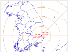 경주서 또 규모 3.3 지진 일어나… 기상청 “접수된 피해 없다”