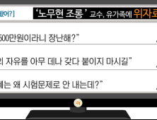 [이 댓글 봤어?] ‘노무현 조롱’ 교수, 위자료 지급 판결에 “겨우 500만원? 장난해?”