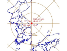 강원 동해 해역, 규모 3.2 지진 발생 “피해 없어”