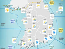 [날씨] 전국 곳곳에 오전까지 비…미세먼지 ‘보통’