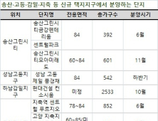 수도권 新택지지구 조성 본격화… 저평가된 송산·고등·지축 등 주목