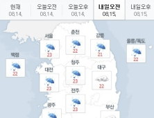 [날씨] 흐리고 비…미세먼지 '좋음'