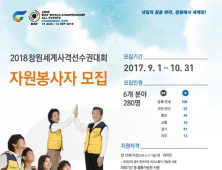 ‘2018창원세계사격선수권대회’ 자원봉사자 모집