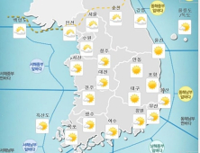 [날씨] 서울 오전 18도,낮 최고 25도…서울경기 밤부터 비 예보