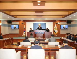 장수군의회, 286회 임시회 개회
