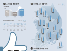 올해 소비생활지표, 2년 전보다 크게 향상