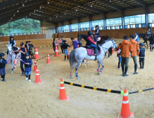 순창군 승마장, '승마체험' 인기!