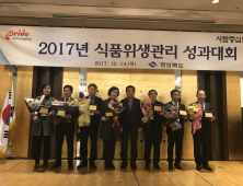 2017 경북도 식품위생관리 성과대회 대상, ‘포항 ’ 선정