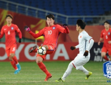 한국, AFC U-23서 베트남에 힘겨운 2대1 승리