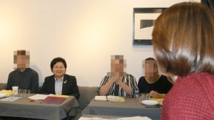 정현백 장관, 초등학교 성평등 교육확산 간담회 참석
