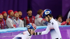 황대헌, 쇼트트랙 남자 500m서 은메달…임효준 동메달