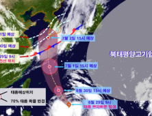 [날씨] 서울 등 중부지방 시간당 50mm 강한비…태풍 북상 3일까지 장맛비