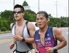 철인들의 질주 “제주 아이언맨 70.3 대회”  마라톤 경기