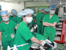 한국 펜탁스 메디칼, 해외 임상의사 의료기술 연수 동물실험실습에 내시경 장비 지원