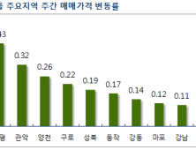 서울 집값 0.11% 상승…용산·여의도·은평 개발호재 주도