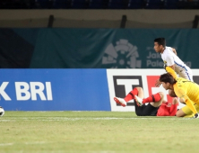 한국, 말레이시아전 0-2 뒤진 채로 전반 종료