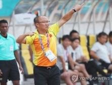 베트남 축구팀 1-0으로 일본 꺾어…'박항서 매직' 실현