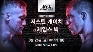 UFC 135, 저스틴 개이치-제임스 빅 화끈한 입담 대결