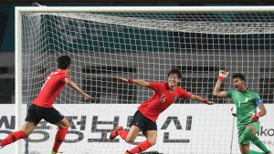 역시 믿을맨 황의조… 한국, 이란전 하프타임 1-0 리드