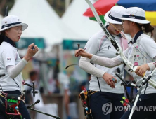 여자 양궁 리커브, 일본 꺾고 결승 진출…6연패 도전