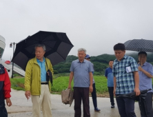 [하동소식]윤상기 군수, 폭우 대비 축제‧공사장 현장점검