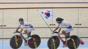 한국, 사이클 女 매디슨서 금빛 질주… 나아름 역사적인 4관왕