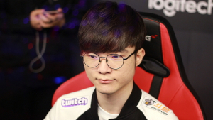 [롤드컵 선발전] ‘황제가 돌아왔다’ SKT, 아지르 활약으로 1세트 승리