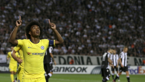 ‘윌리안 결승골’ 첼시, 유로파리그 첫 경기서 그리스 PAOK 격파