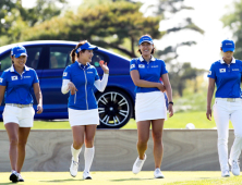 여자골프 국가대항전 UL인터내셔널크라운, 한국팀 1위로 조별리그 통과