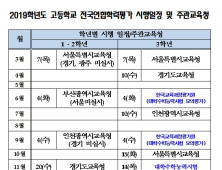 “입시 준비 시작”…2019학년도 고교 전국연합학력평가 일정 공개