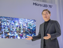 [CES 2019] 삼성, ‘마이크로 LED’ 75형 공개…‘럭셔리 홈시네마’ 본격 공략