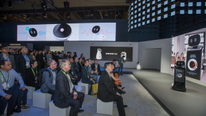 [CES 2019] 삼성전자, ‘삼성봇’ ‘갤럭시홈’ ‘더 월’ 공개…전시관 이모저모