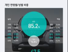 대형 SUV '팰리세이드', 40대 이상 남성 선호도 높아